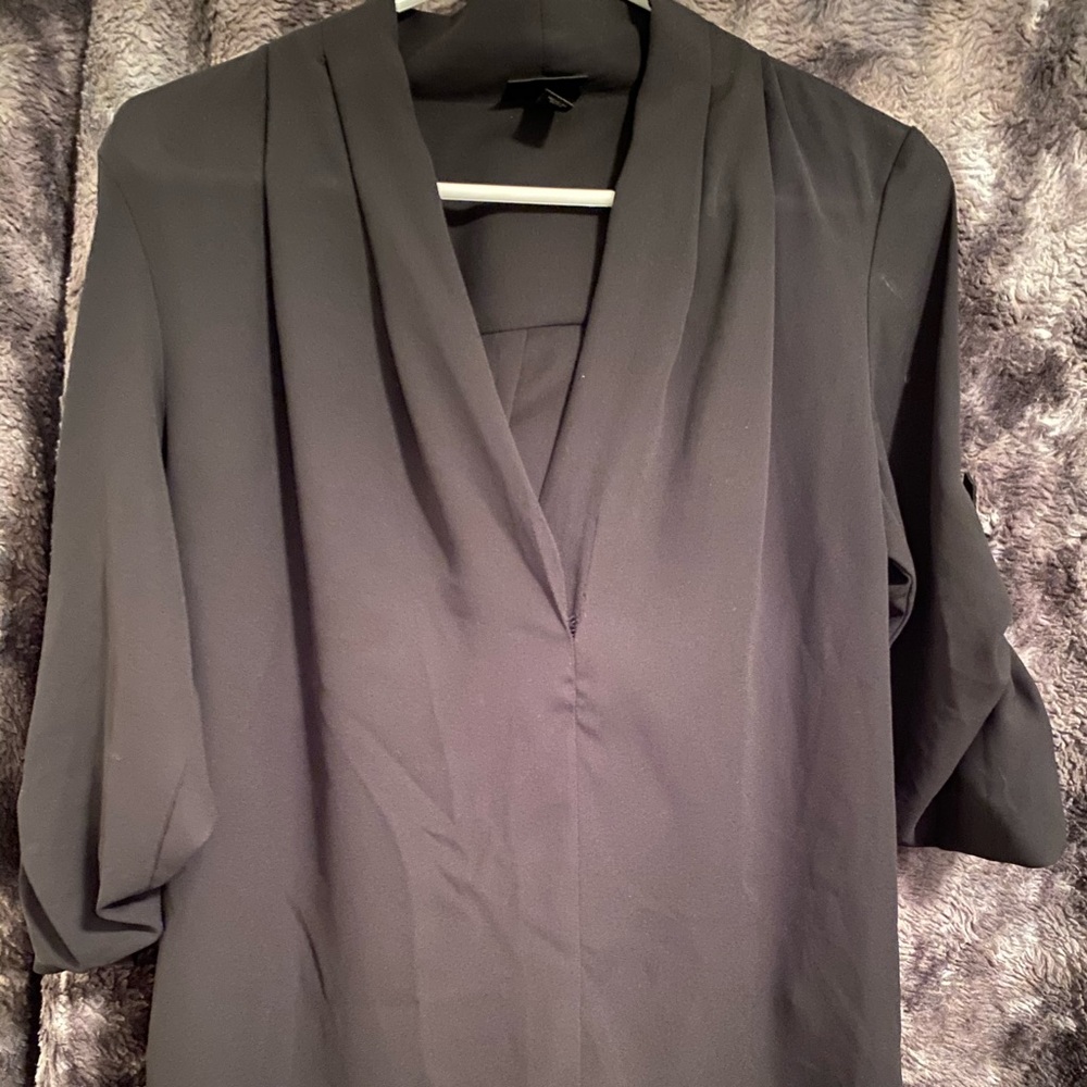 Black blouse size Small